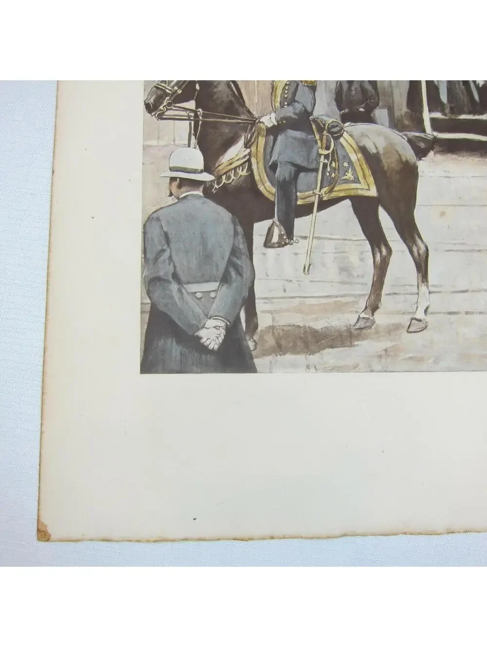 Antique 1891 Print Lieutenant General, 1886 George Barrie Army & Navy Of The US